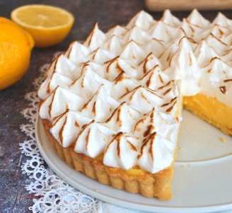 Lemon pie without oven