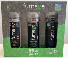Load image into Gallery viewer, Fumage Gourmet Salt & Pepper Gift Box 3pk Grinders