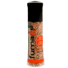 Load image into Gallery viewer, HIMALAYAN PINK SALT WITH GARLIC AND PARSELY LARGE GRINDER 320 gr / 11.29 Oz
