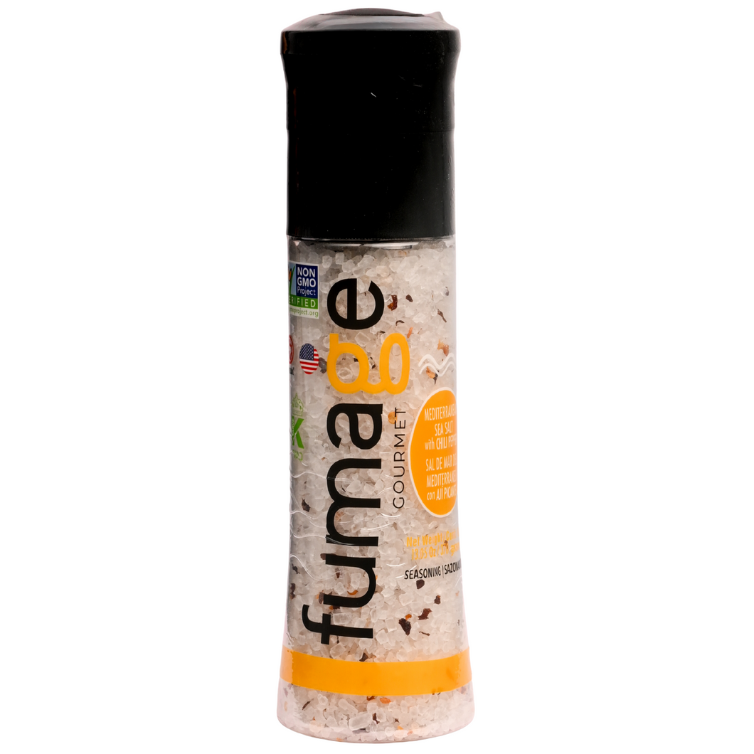 Sea Salt with Chili Pepper Large Grinder